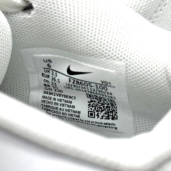 Nike Womens A'One Pearl White Shoes Sz 6 New FZ8605-100 Basketball - Picture 4 of 11